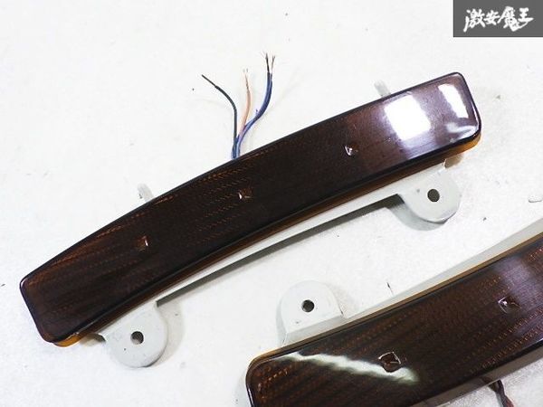 ★LED点灯OK★ 日産 純正加工 Z33 フェアレディZ 前期 フロント リフレクター サイドマーカー マーカー 左右 セット 即納_画像2