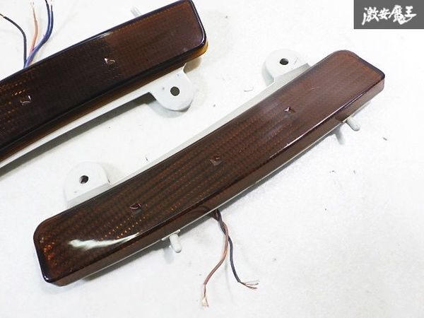 ★LED点灯OK★ 日産 純正加工 Z33 フェアレディZ 前期 フロント リフレクター サイドマーカー マーカー 左右 セット 即納_画像3