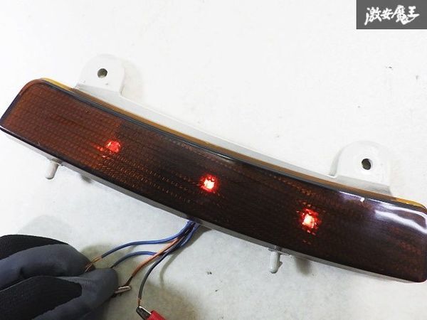 ★LED点灯OK★ 日産 純正加工 Z33 フェアレディZ 前期 フロント リフレクター サイドマーカー マーカー 左右 セット 即納_画像9