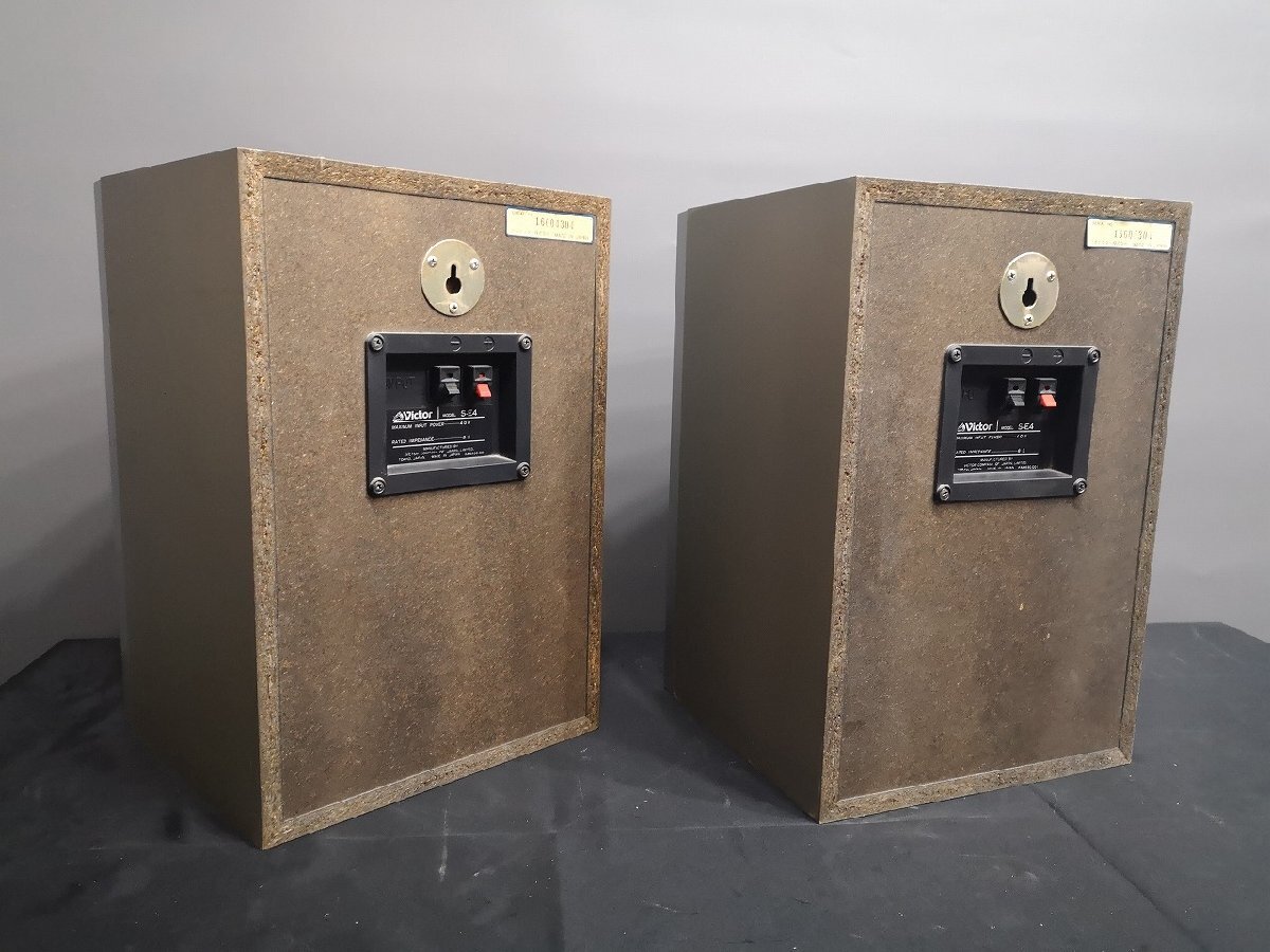 ◆Victor S-E4/se4 コンパクトスピーカー ペア ビクター ◆下取歓迎 m0s9049