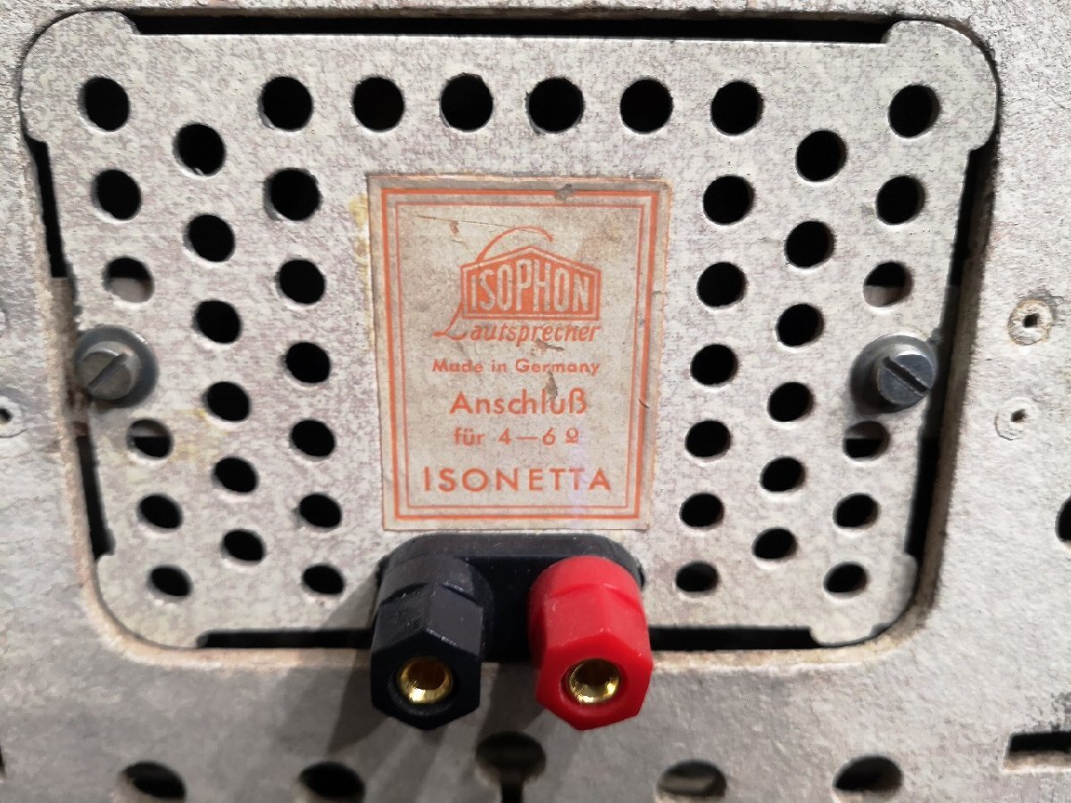 ジャーマン ビンテージ 独 Isophon Isonetta 良品 メンテ済み モノ―音楽を愉しむ玉手箱：艶ある響きのお洒落なサブ・システム― Yahoo!オークション - ジャーマン ビンテージ 独 Isophon Isonetta pai
