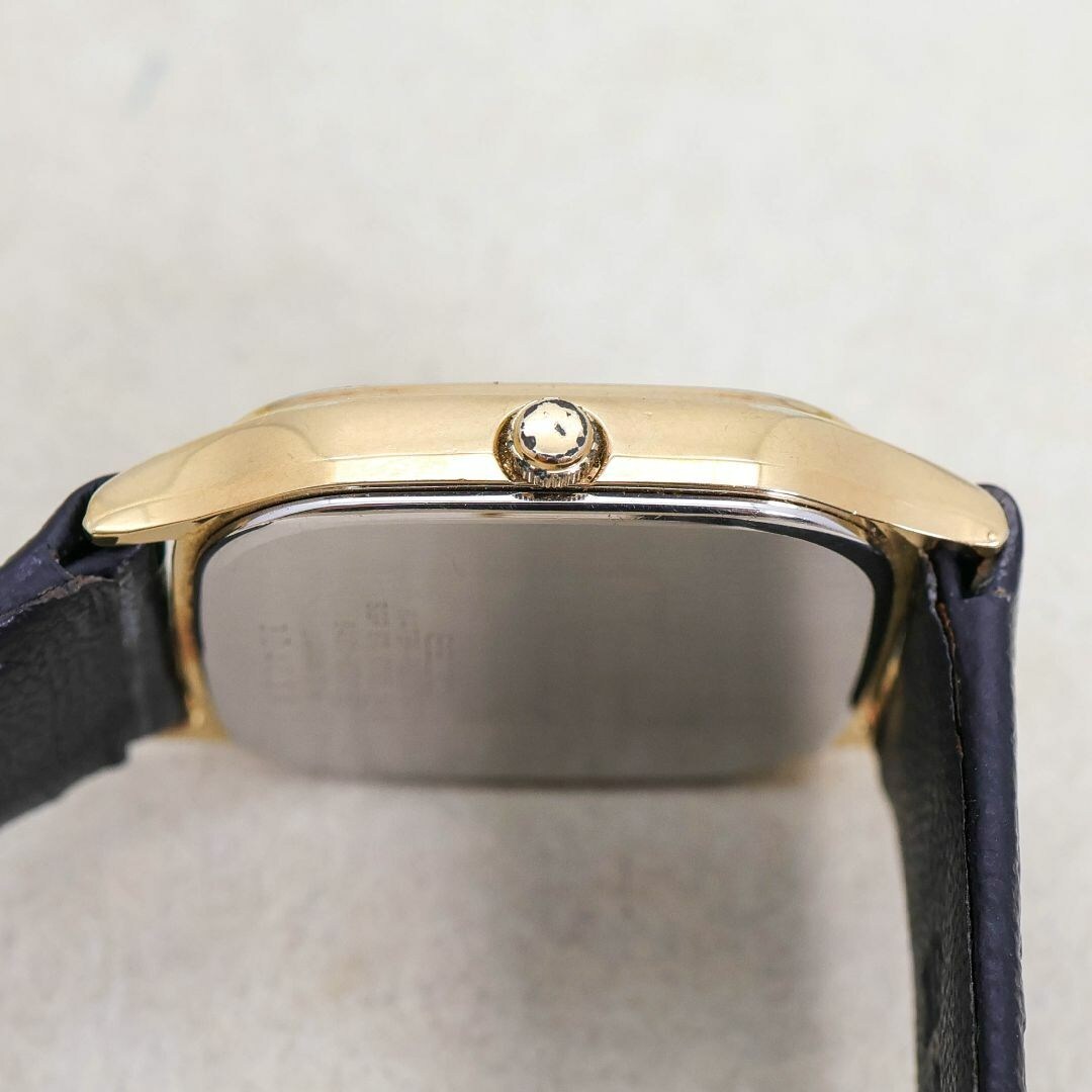 稼働 SEIKO 腕時計 アンティーク 水晶マーク SGP レザー 1897_画像5