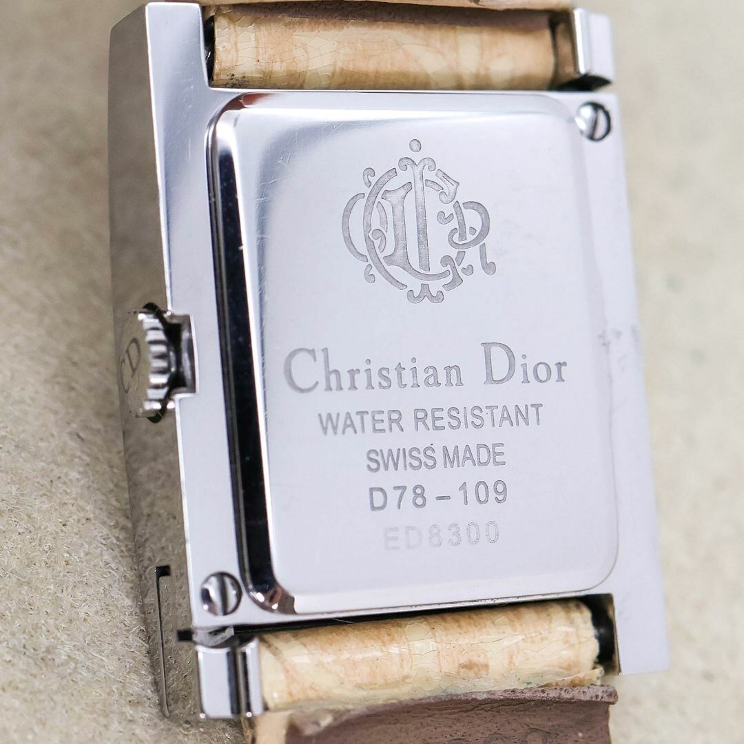 稼働 Christian Dior 腕時計 チェンジベゼル トロッター柄2113 稼働 Christian Dior 腕時計 チェンジベゼル トロッター柄2113