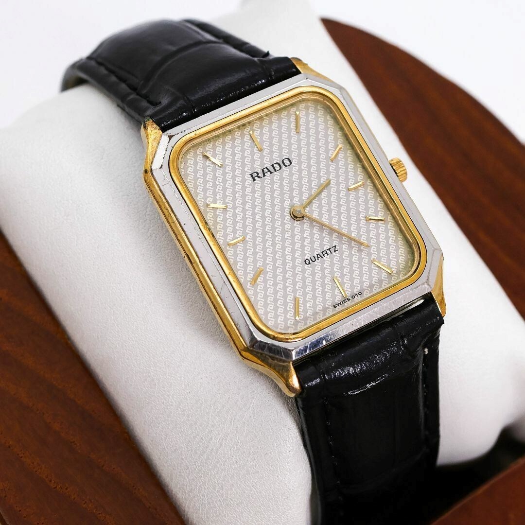 稼働 RADO 腕時(shí)計(jì) アンティーク スクエア レディース 特殊文字盤 140 