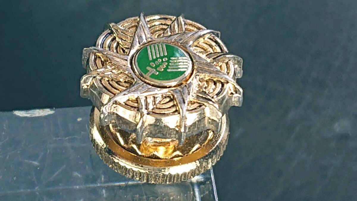 希少品 【昔の農業協同組合(農協/JA/Japan Agricultural Cooperatives】組合員バッジ組織章徽章組合章認定章資格章農水省★即決即落送料込_画像2