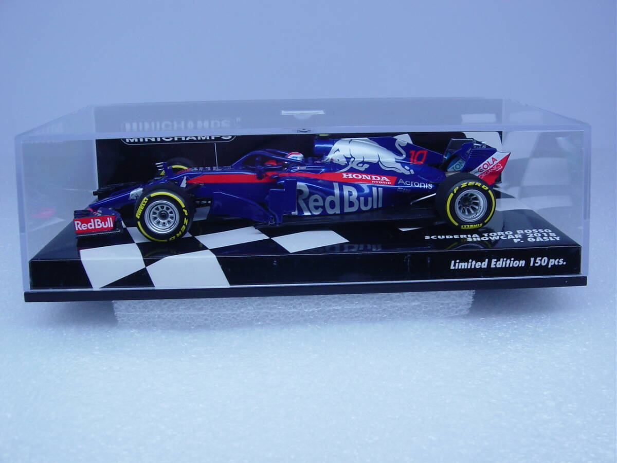 MINICHAMPS 1/43 Toro Rosso SHOWCAR 2018 #10 P.GASLY トロロッソ ショーカー ピエール・ガスリー HONDA ホンダ_画像1