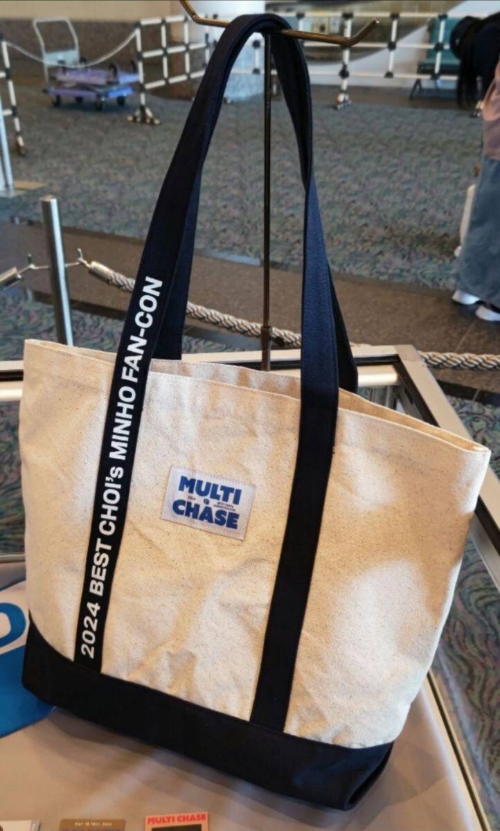 ★ミノ ミンホ トートバッグ 2024 BEST CHOI's MINHO FAN-CON Multi-Chase in Japan ファンコン グッズ / SHINee