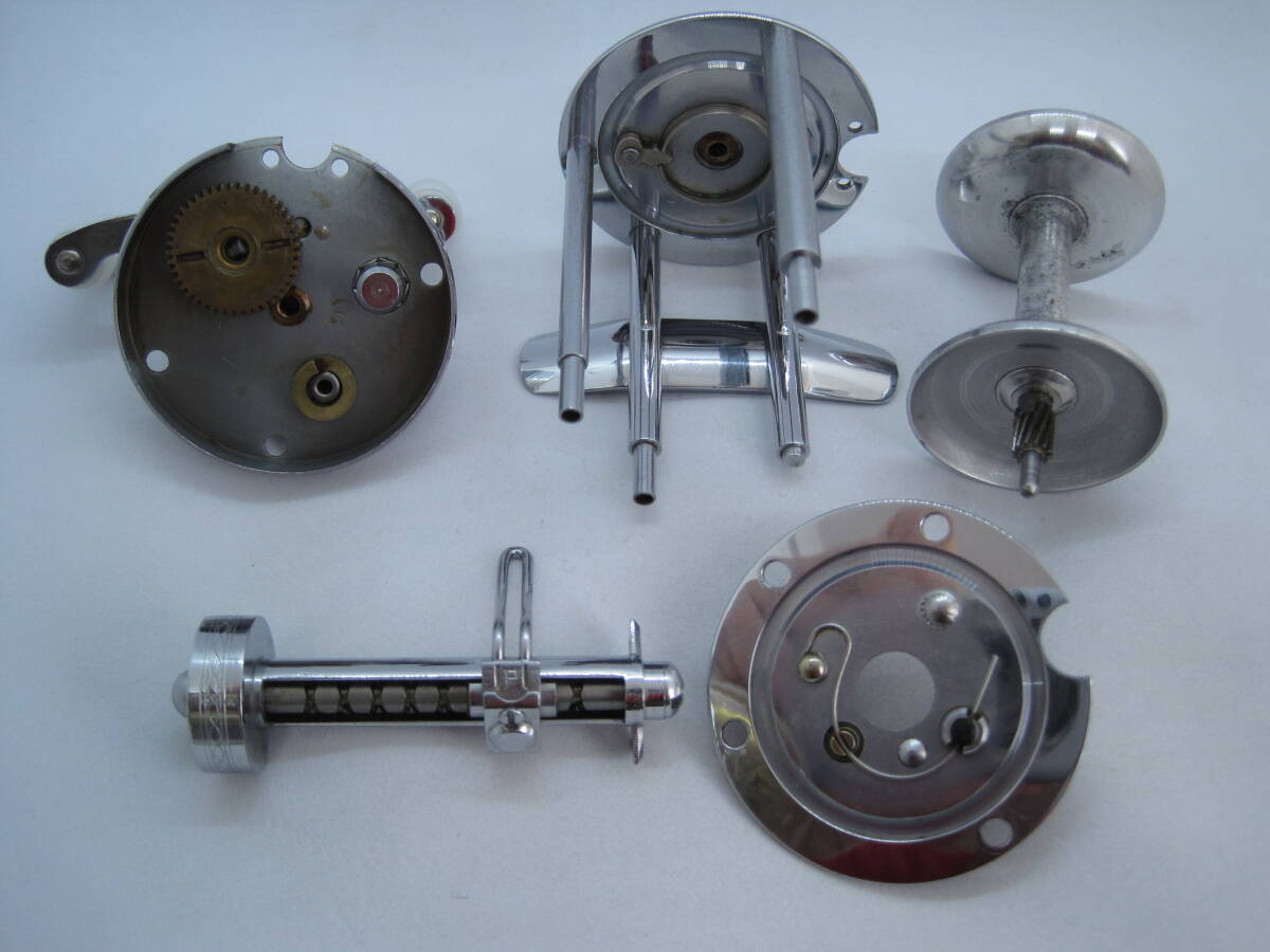  Pflueger summit 1993L 1940~50 годы производства Direct Drive катушка коробка ( внизу только ). инструкция имеется Full Original Vintage катушка 