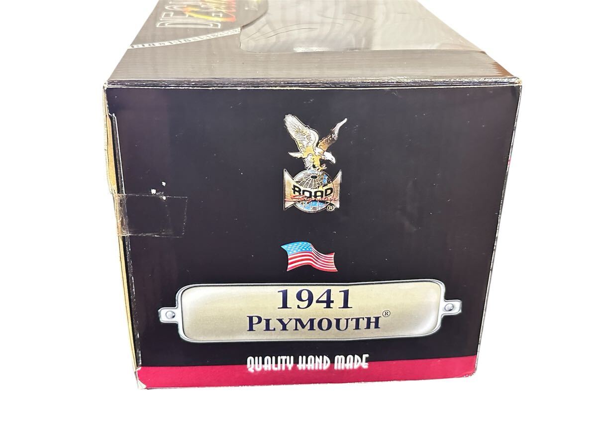 1941年 PLYMOUTH プリムス YatMing ヤトミン 1/18 ダイキャスト製 ミニカー アメ車 クラシックカー_画像6