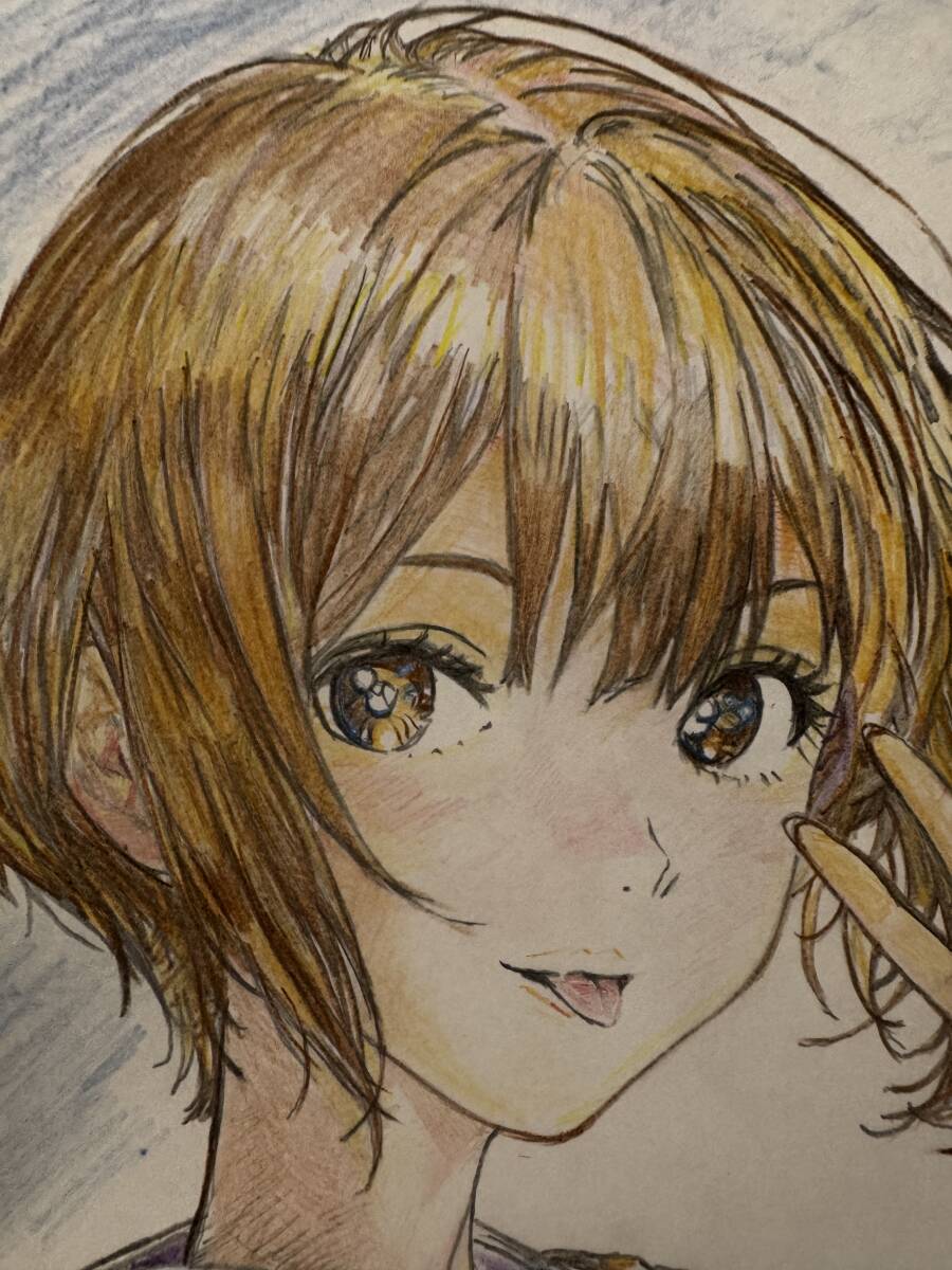 オリジナルキャラクター 手描きイラスト A4サイズ Yahoo!オークション - 同人手描きイラスト・オリジナル『辰』A4