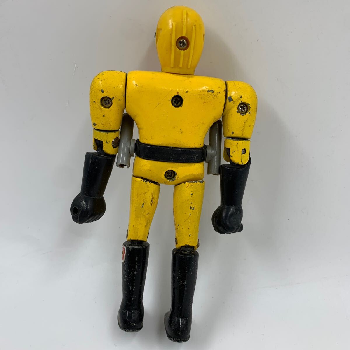 昭和レトロ ポピー イナズマン ソフビ 面無し 石森プロ 当時物 戦隊モノ 昭和レトロ ポピー イナズマン ソフビ 面無し 石森プロ 当時物