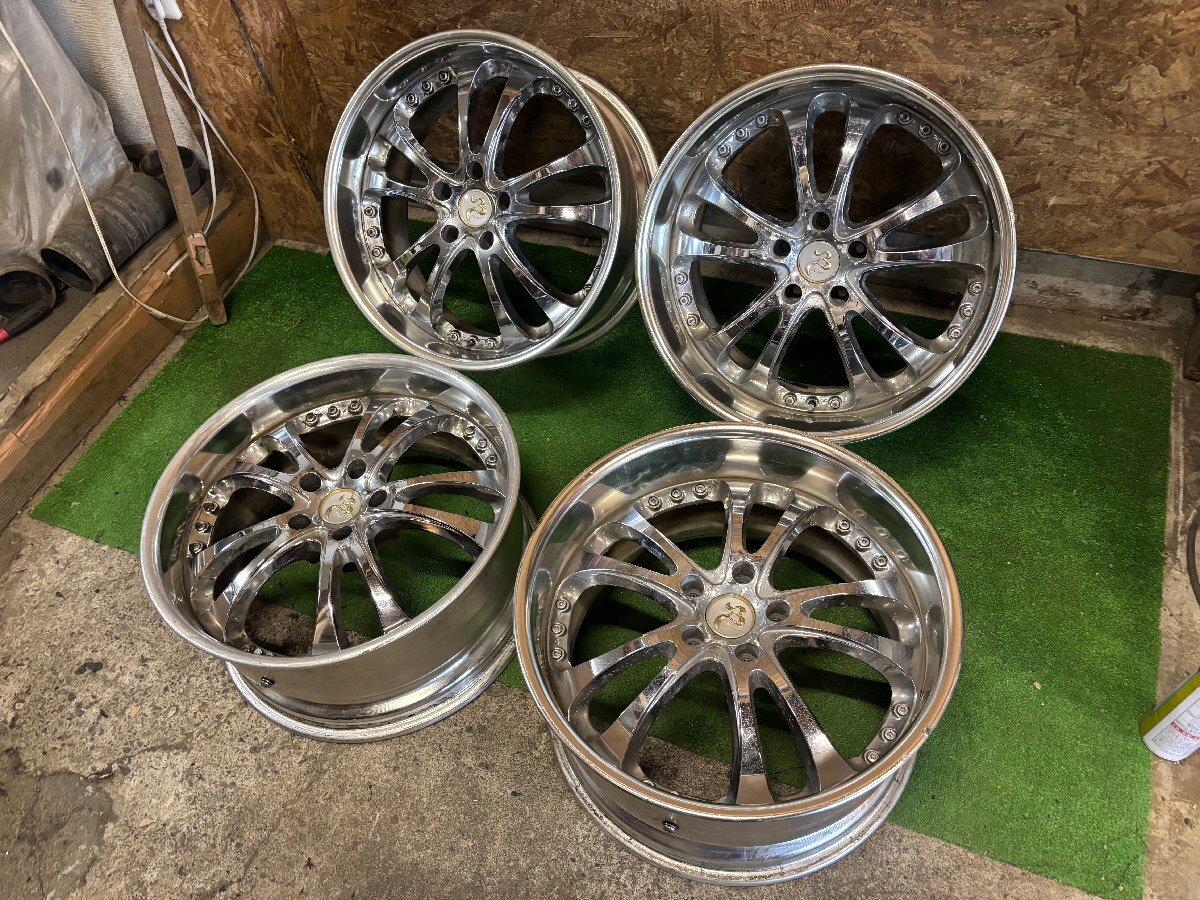work ベルサリオ 19インチ 深リム WORK ベルサリオ 19インチ 9J / 10J +32 / +38 PC114.3 5H 深