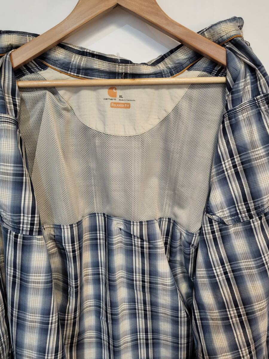 Carhartt カーハート　ワークシャツ●アメリカ古着（商品番号5626）_画像5
