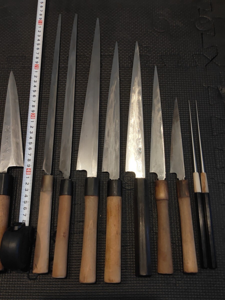 まとめ売り 包丁 セット 柳刃包丁 出刃包丁 鱧切 切付 身卸 和