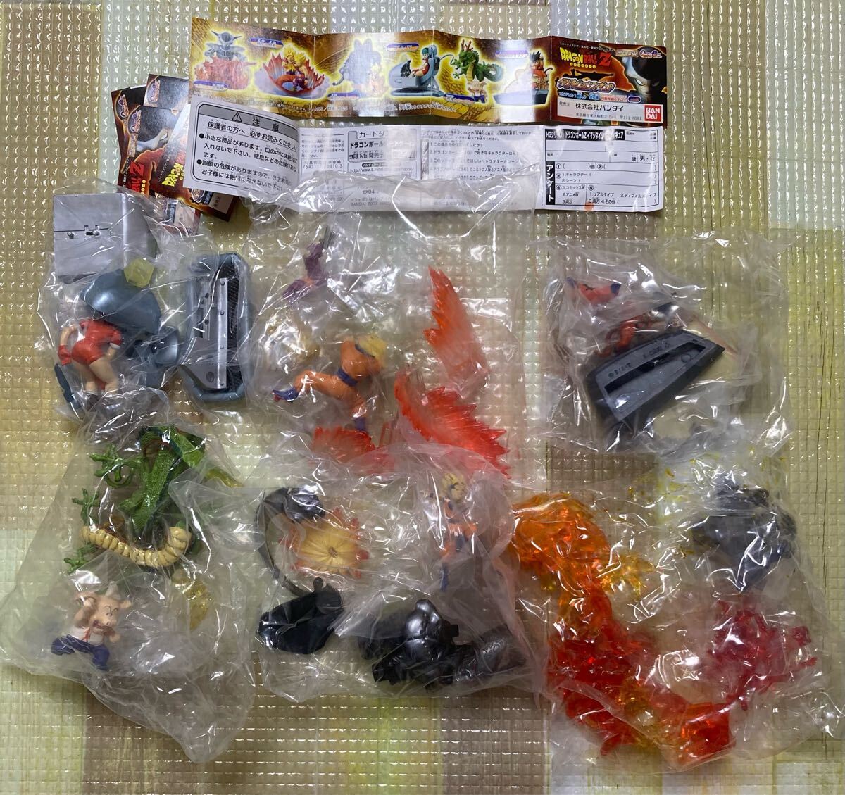 ガシャポン HG★ドラゴンボールZ イマジネーションフィギュア1 全6種★初版★未開封★難あり有★神龍ギニュー特戦隊孫悟飯ウーロンブルマ_画像3