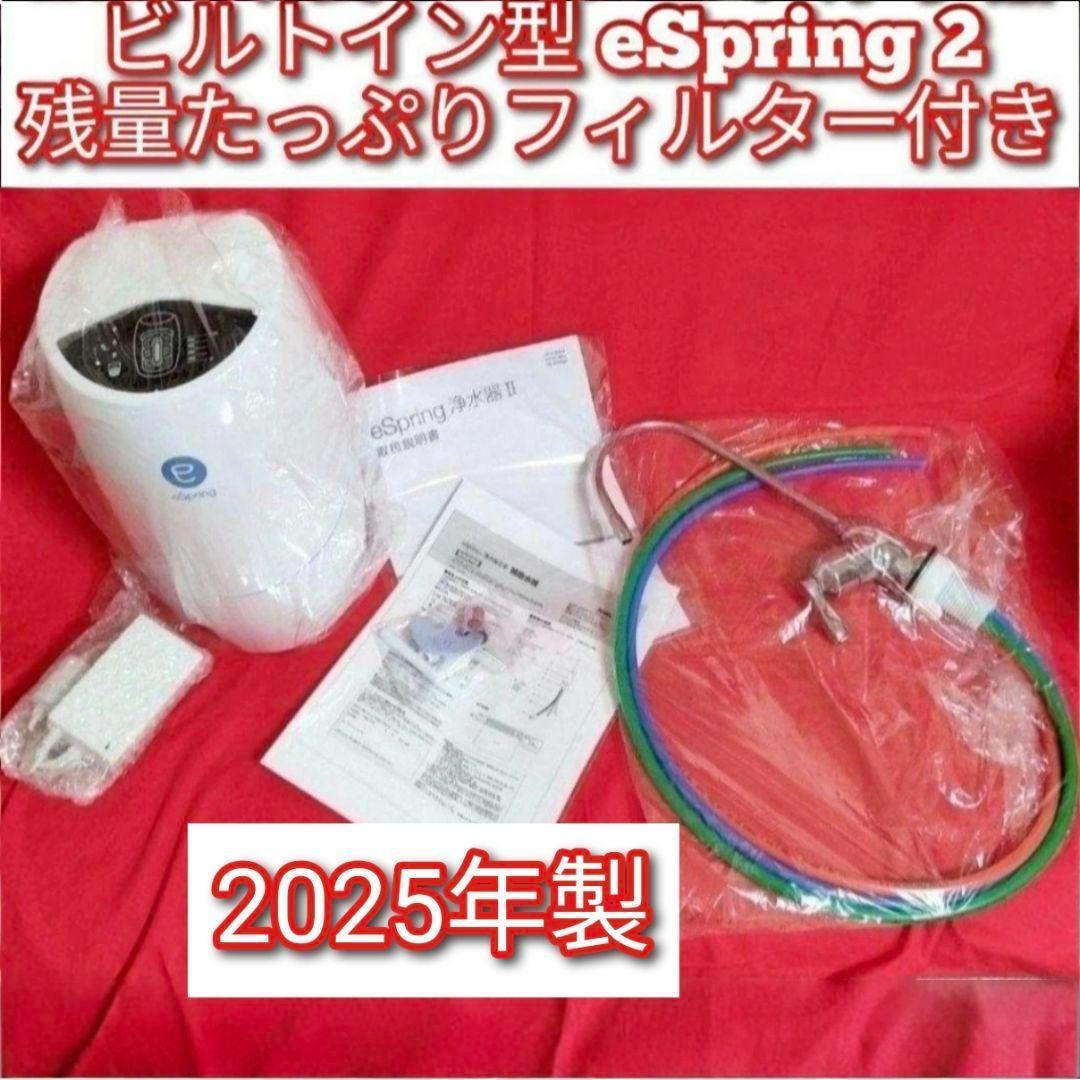 2025年購入 アムウェイ 新品 espring 2 浄水器 Amway 2025年製 ビルトイン型 eSpring 2 アムウェイ 浄水器