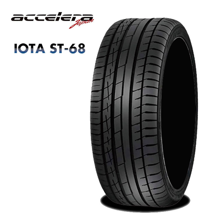 送料無料 アクセレラ 夏 タイヤ 【2本セット 新品】 accelera IOTA ST-68 IOTA ST-68 275/45ZR22 112W XL_画像1