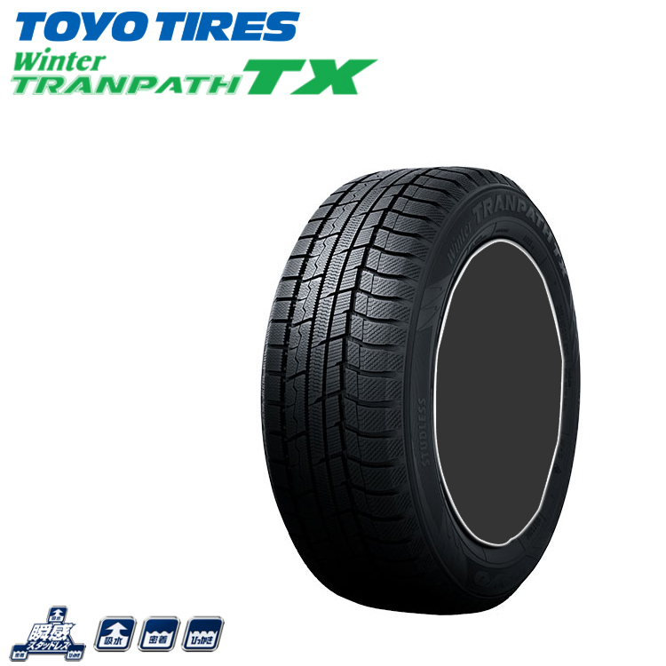 送料無料 トーヨータイヤ 冬用タイヤ 【2本セット 新品】 TOYO WINTERTRANPATH TX ウィンタートランパス TX 215/60R17 96Q