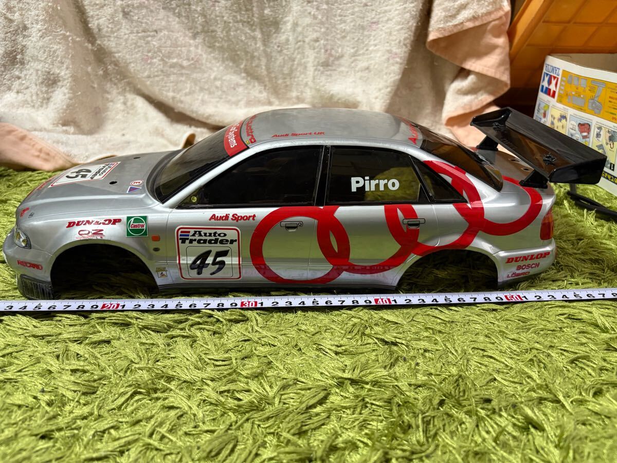 ラジコン RC ボディー アウディ クワトロ AUDI QUATTRO タミヤ 田宮 TAMIYA 補修あり_画像8