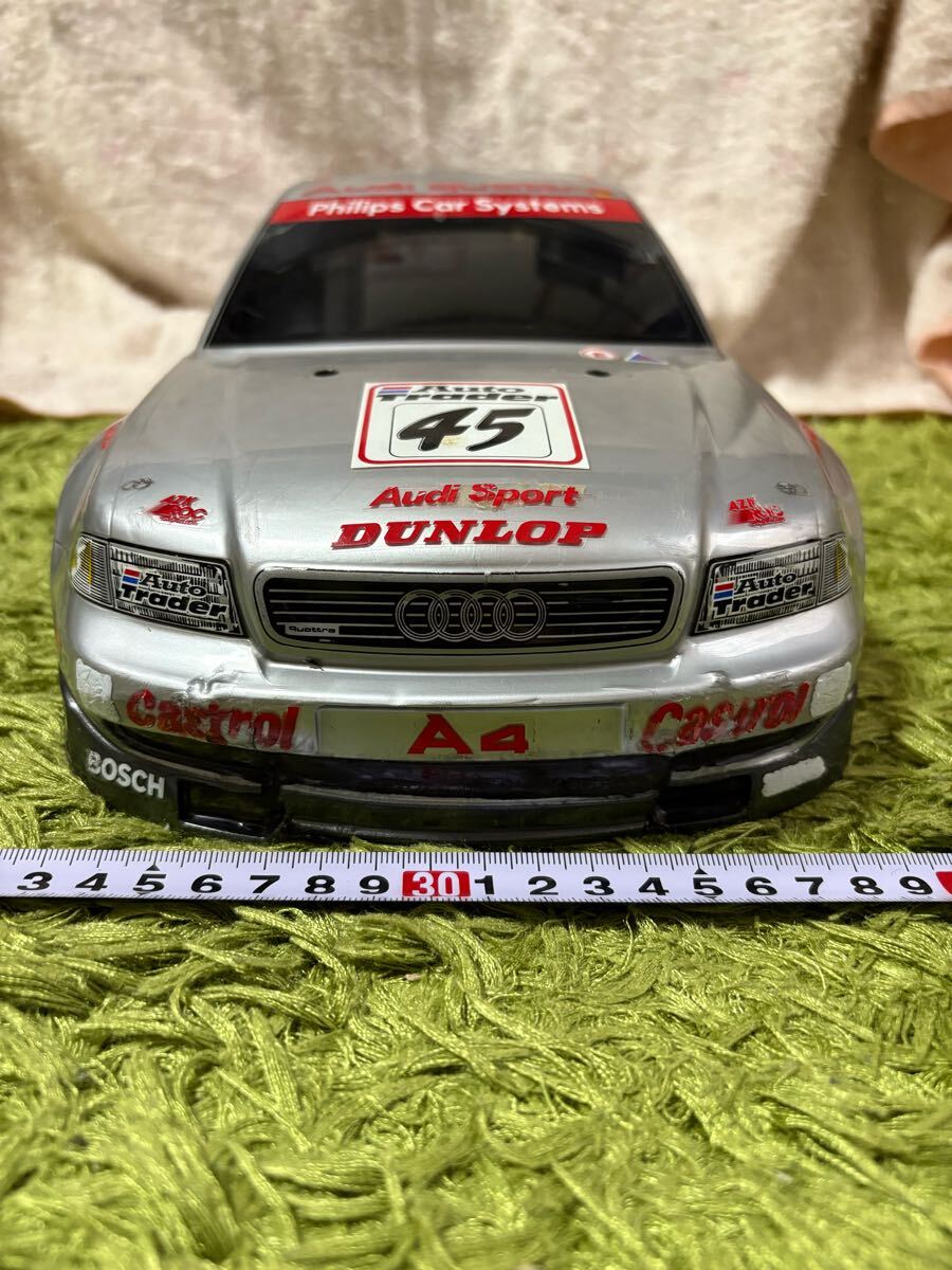 ラジコン RC ボディー アウディ クワトロ AUDI QUATTRO タミヤ 田宮 TAMIYA 補修あり_画像3