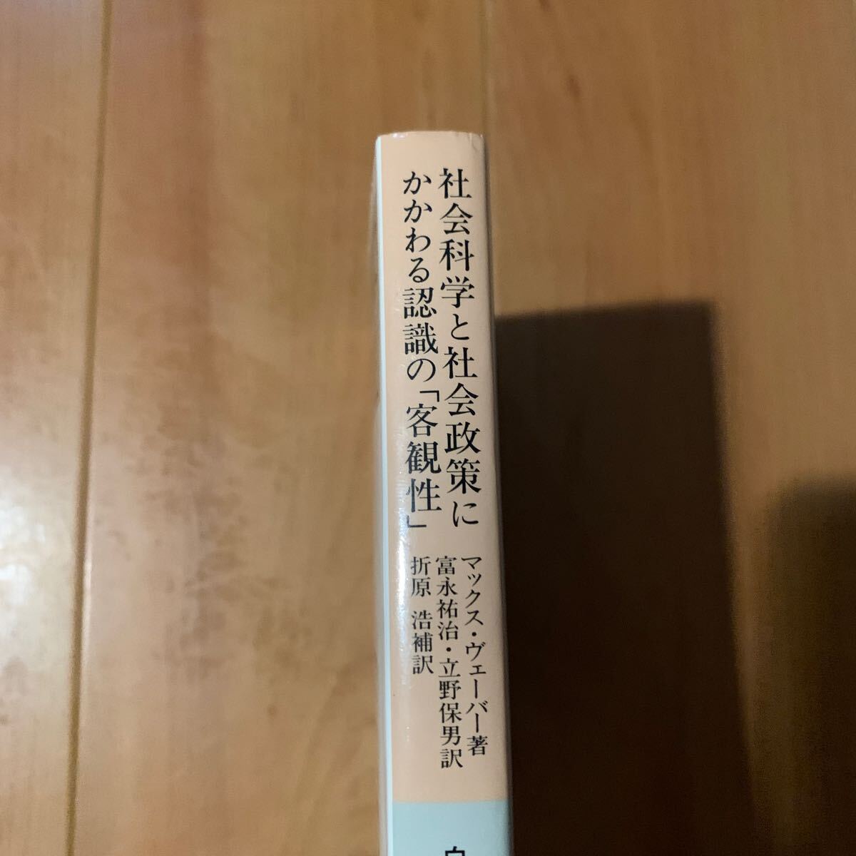 社会科学と社会政策にかかわる認識の「客観性」 (岩波文庫) マックス・ヴェーバー/著 (カラーペンによる書き込み多数あり)_画像7