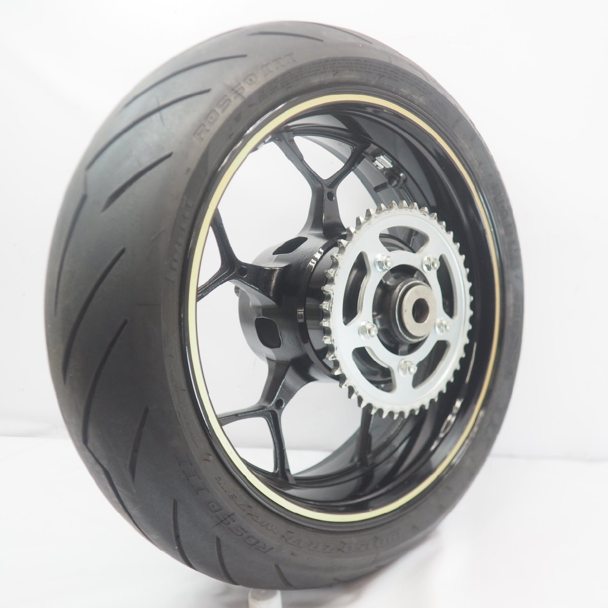 ゆう 曲がり無 ZX-14R 純正 リアホイール 17x6.00 ハブ スプロケット