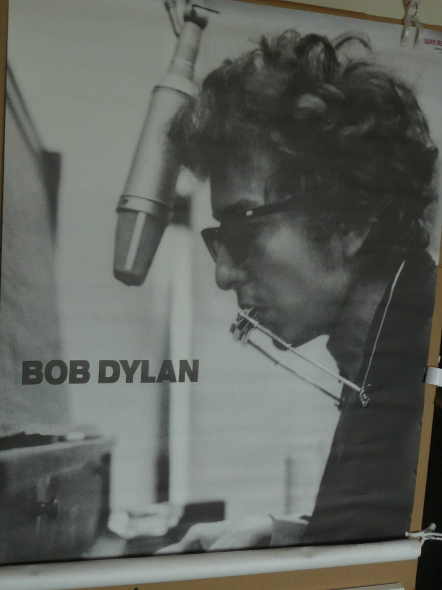 非売品/大型モノクロ・ポスター□ボブ・ディラン□TOWER RECORDS