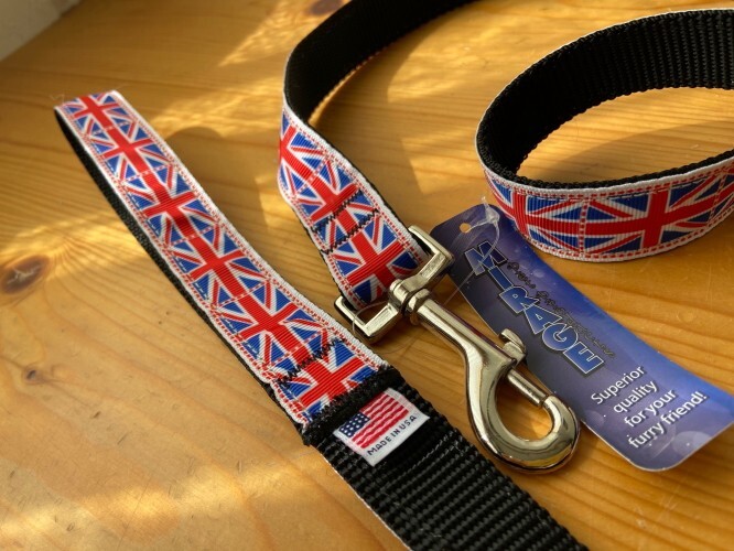 120cmリード18mm幅★ユニオンジャック柄　アメリカ製_画像4