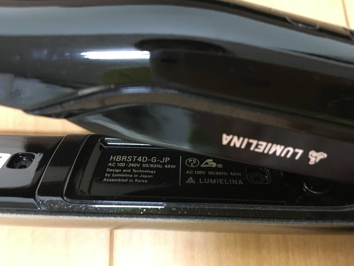 T70-7.7) LUMIELINA / リュミエリーナ　HAIRBEAURON 4D Plus　ストレート ヘアアイロン　HBRST4D-G-JP　通電確認(rèn)OK