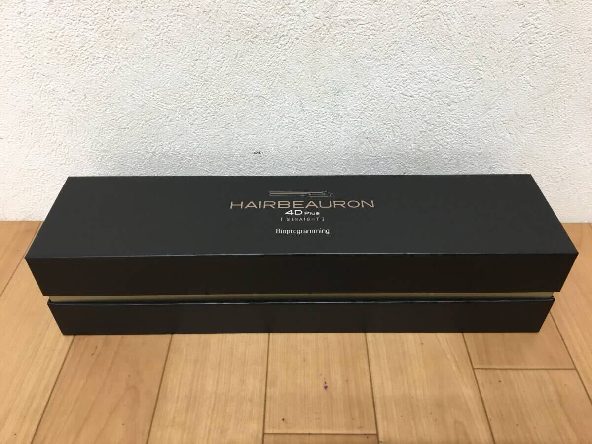 T70-7.7) LUMIELINA / リュミエリーナ　HAIRBEAURON 4D Plus　ストレート ヘアアイロン　HBRST4D-G-JP　通電確認(rèn)OK