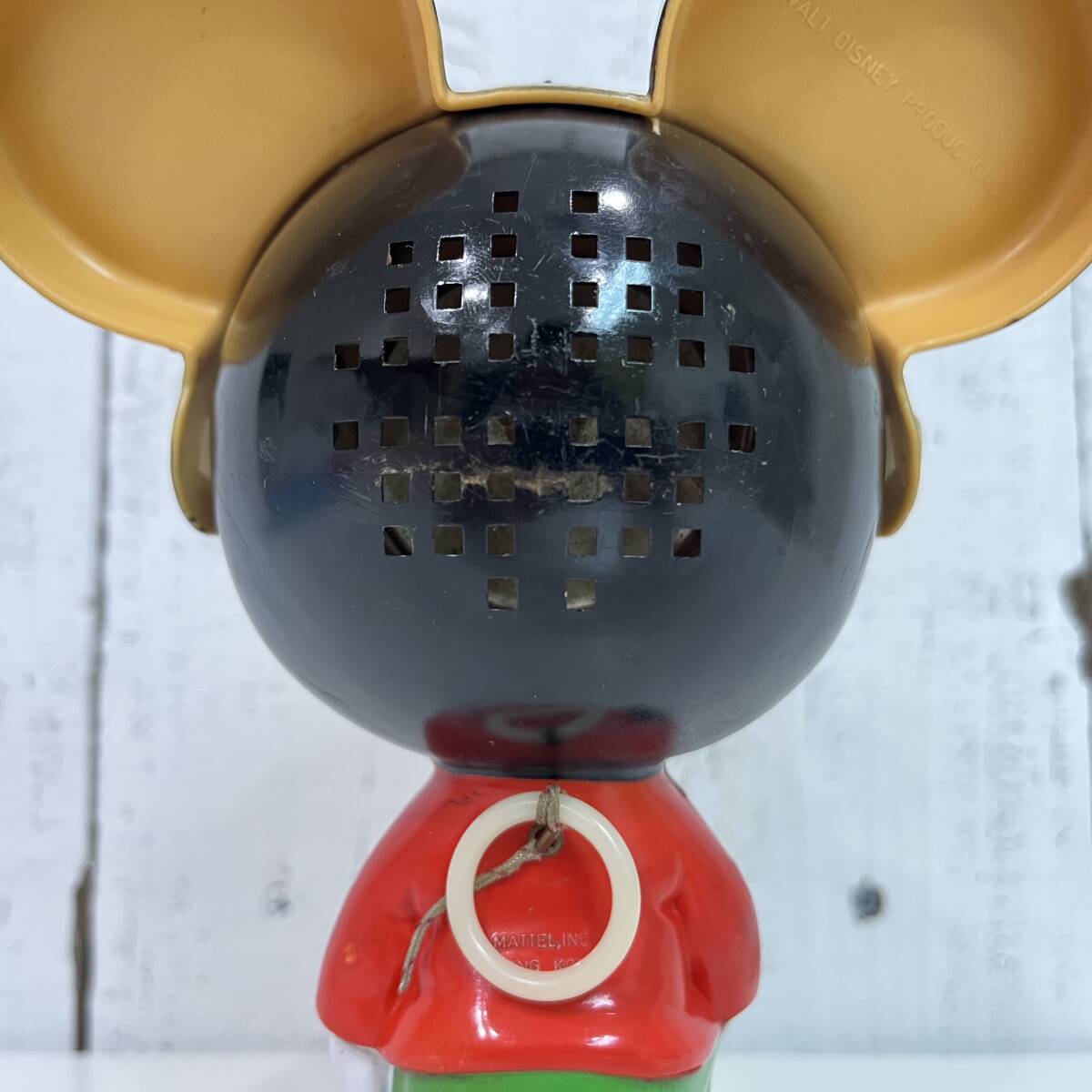 70's マテル ディズニー ミッキーマウス チャッターチャムス フィギュア MATTEL Chatter Chums Disney Mickey Mouse ビンテージ