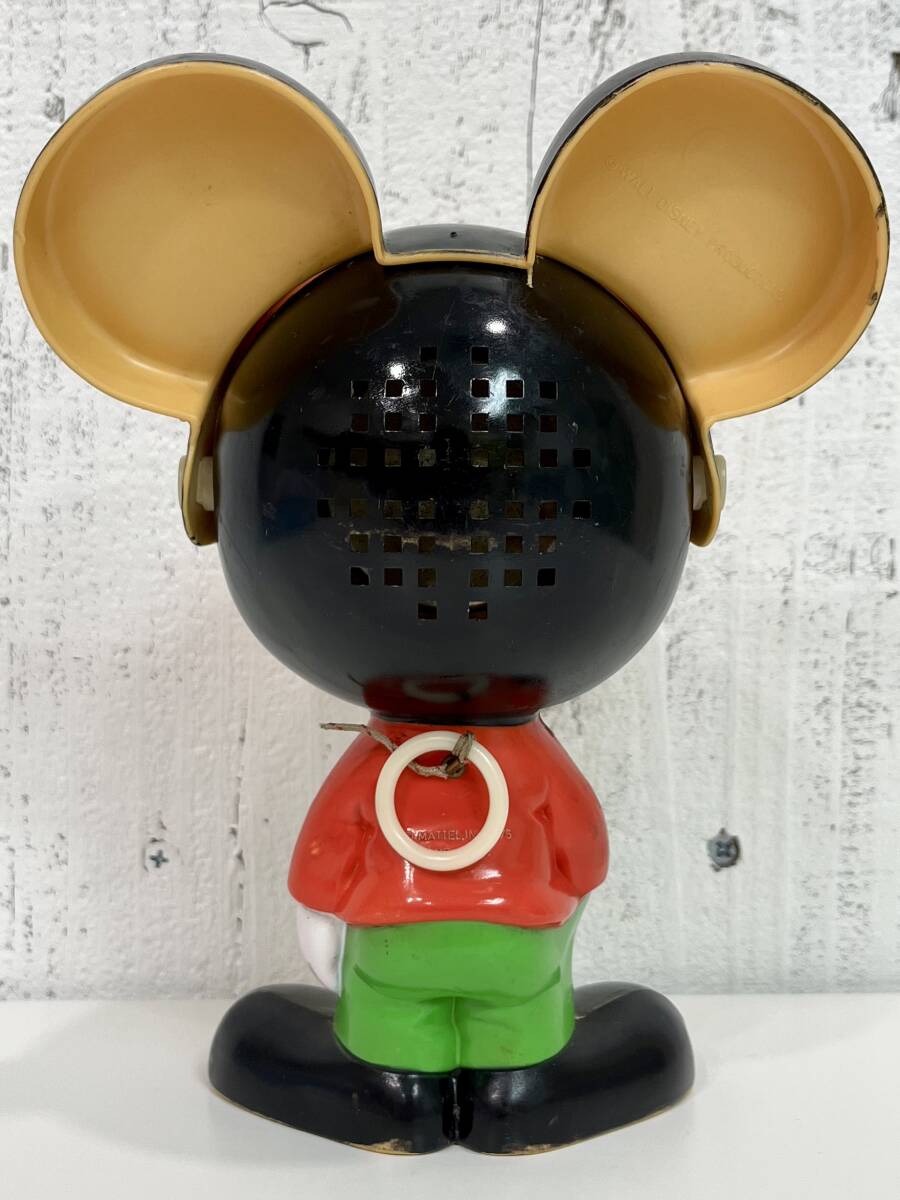 70's マテル ディズニー ミッキーマウス チャッターチャムス フィギュア MATTEL Chatter Chums Disney Mickey Mouse ビンテージ