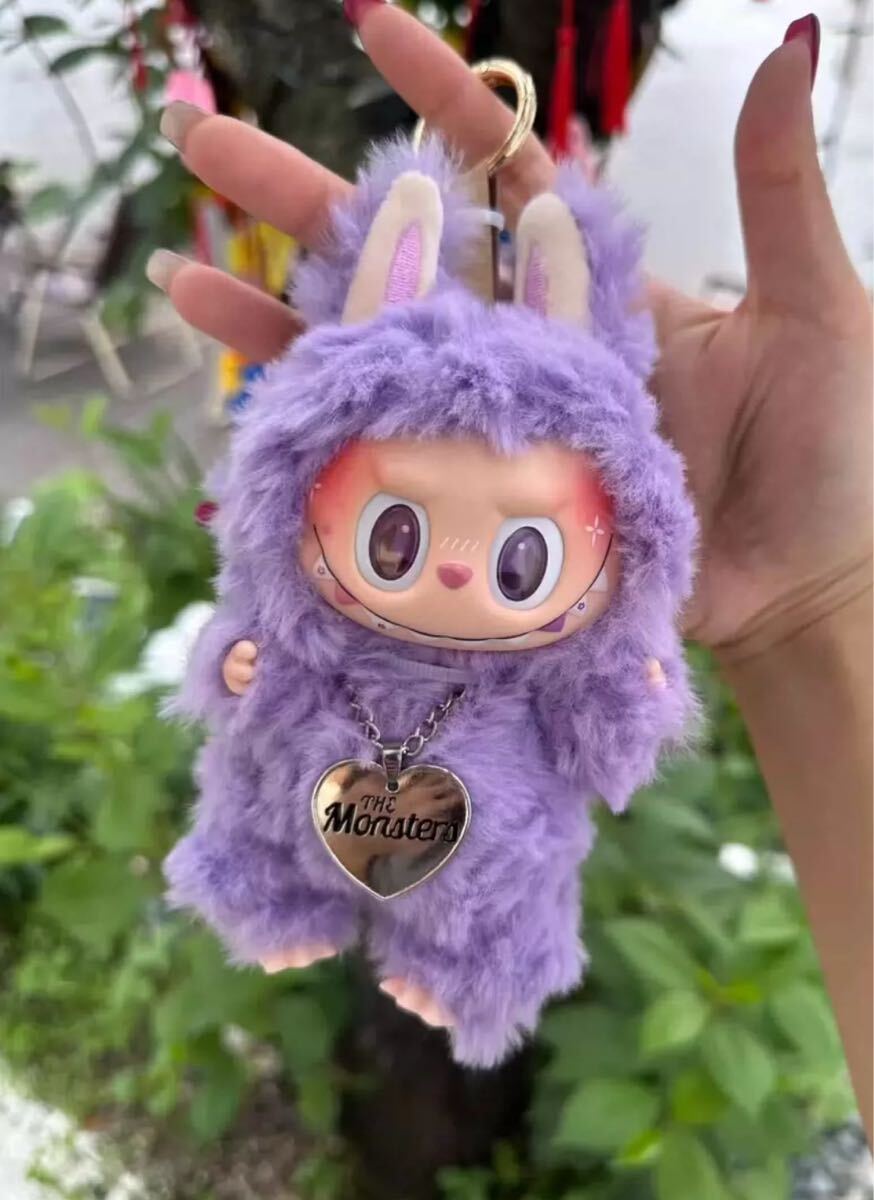 【即日発送】ZIMOMO LABUBU ラブブ ぬいぐるみ 紫 ハートチャーム ZIMOMO LABUBU ラブブ ぬいぐるみ 紫 ハートチャーム|Yahoo