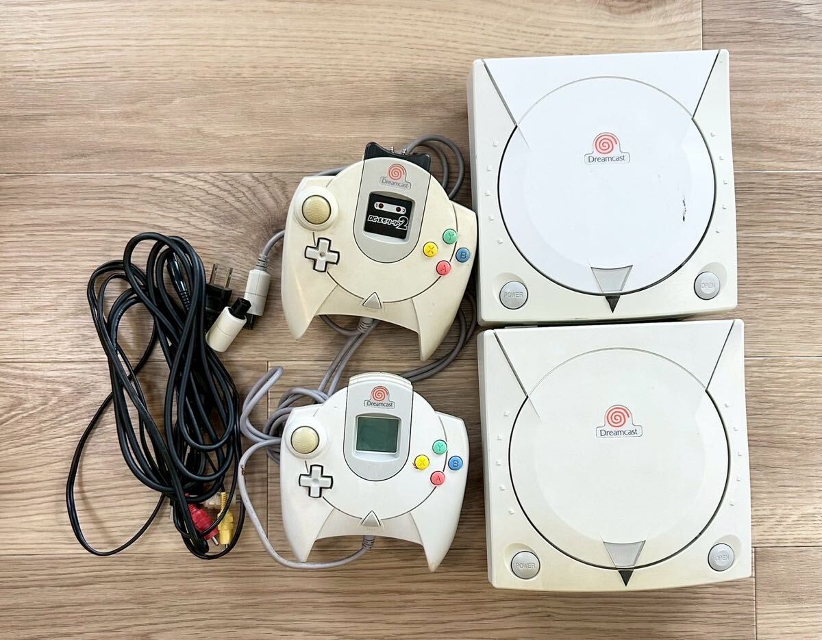 ジャジャジャジャーン値上です。ドリームキャスト HKT-3000 ♦ジャンク品♦ ジャンク】ドリームキャスト HKT-3000 2台 動作未確認(本体