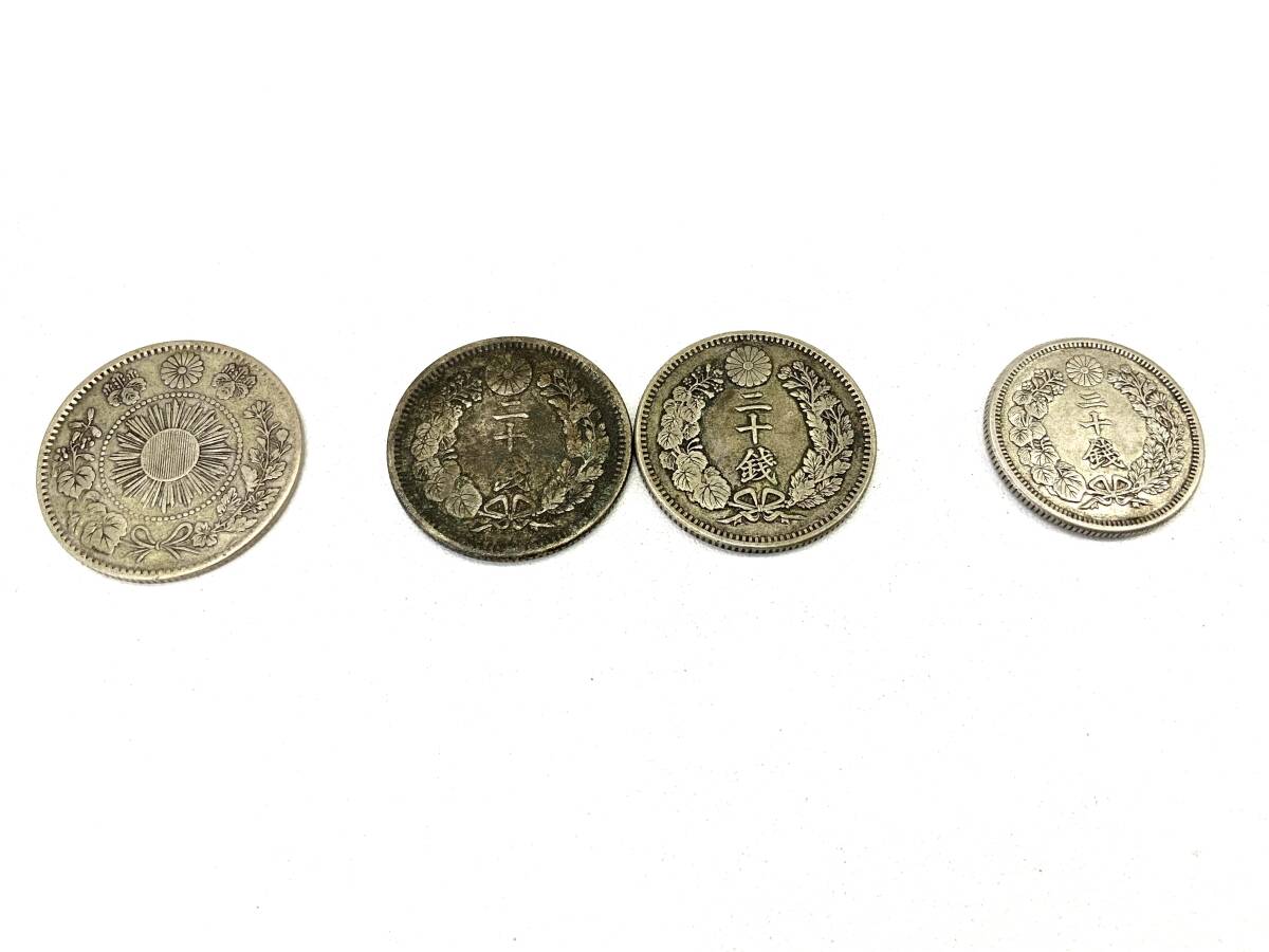 雑銭20枚銀貨有り1個エラー有り旧貨幣 雑銭20枚銀貨有り1個エラー有り旧貨幣 Yahoo!オークション