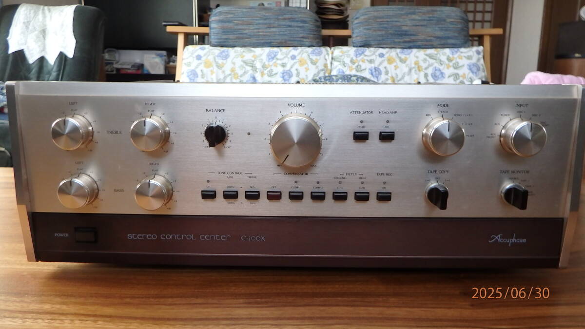 Accuphase アキュフェーズC-200X プリアンプ ジャンク品 Yahoo!オークション - Accuphase プリアンプ C-200X ジャンク