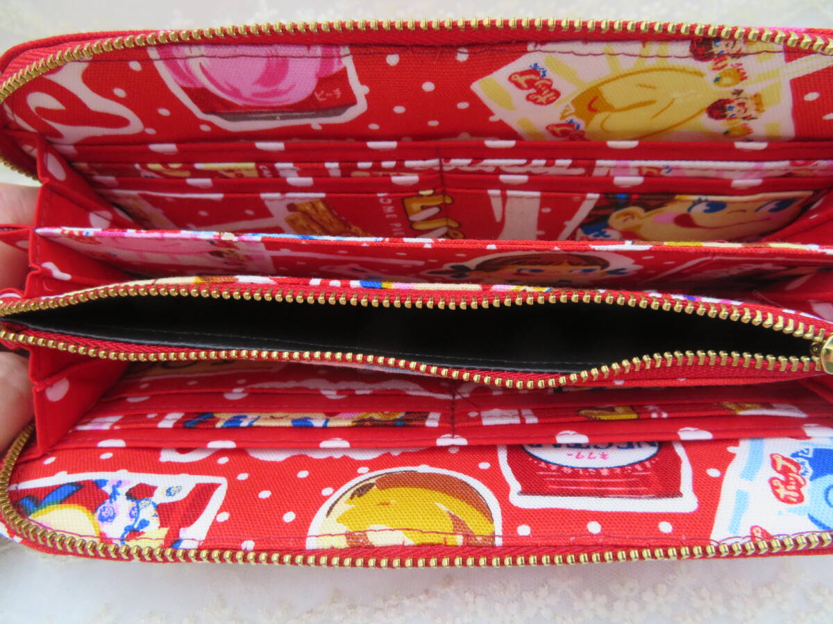 ペコちゃん　不二家　ハンドメイド　長財布　２_画像4