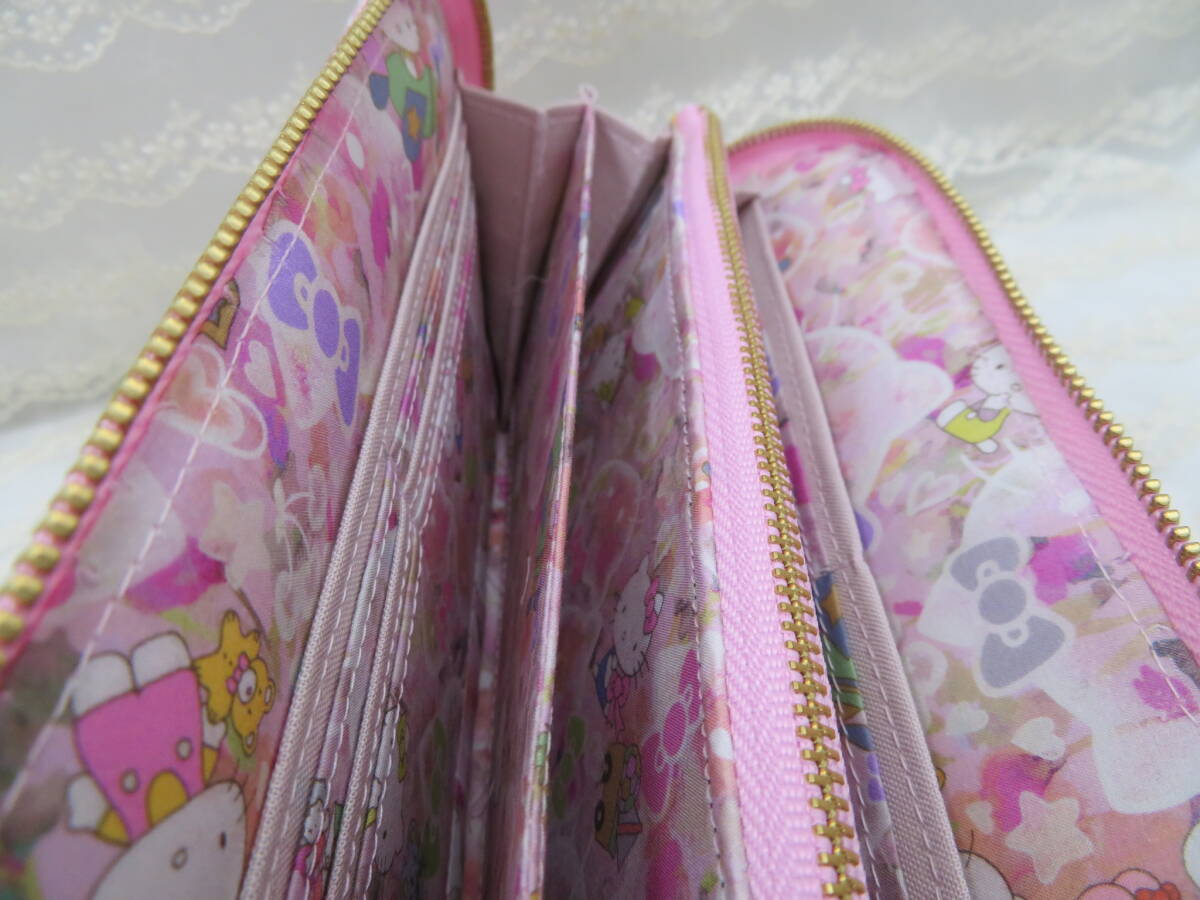 キティ バブル・ドリームス リバティ ハンドメイド ラウンド長財布_画像4