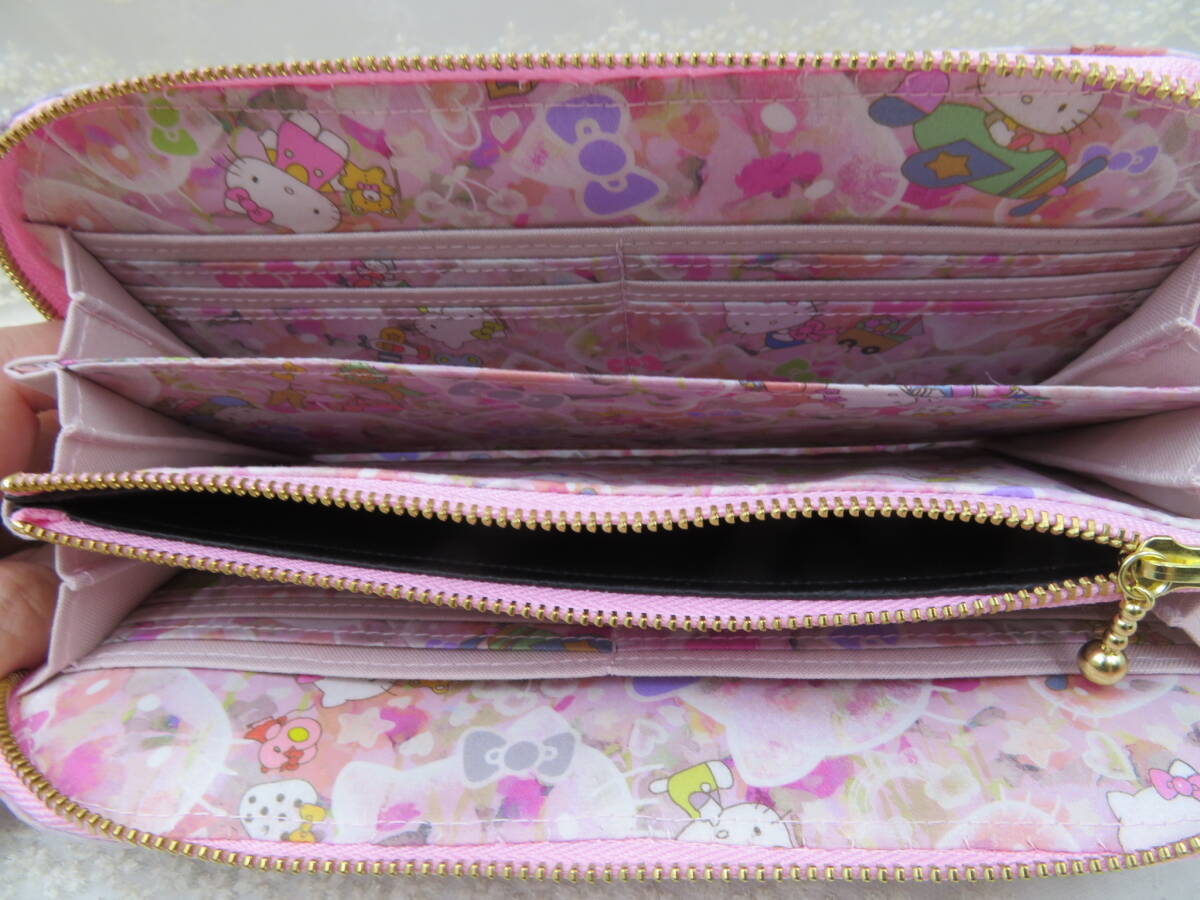 キティ バブル・ドリームス リバティ ハンドメイド ラウンド長財布_画像5