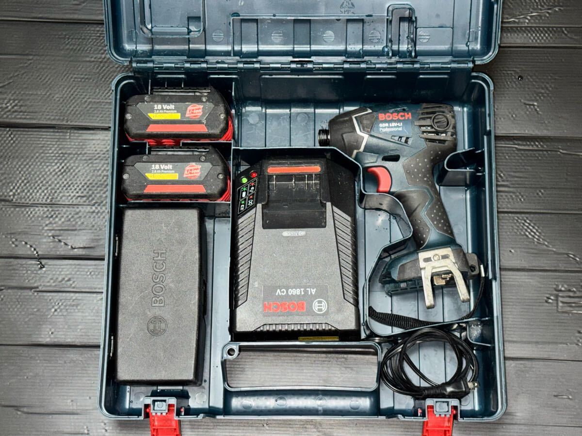 016■未使用品■BOSCH　ボッシュ コードレスインパクトドラバ GDX18V-200C　本体のみ　*長期保管品の為傷汚れ有 Yahoo!オークション -「bosch ボッシュ インパクト」の落札相場・落札価格