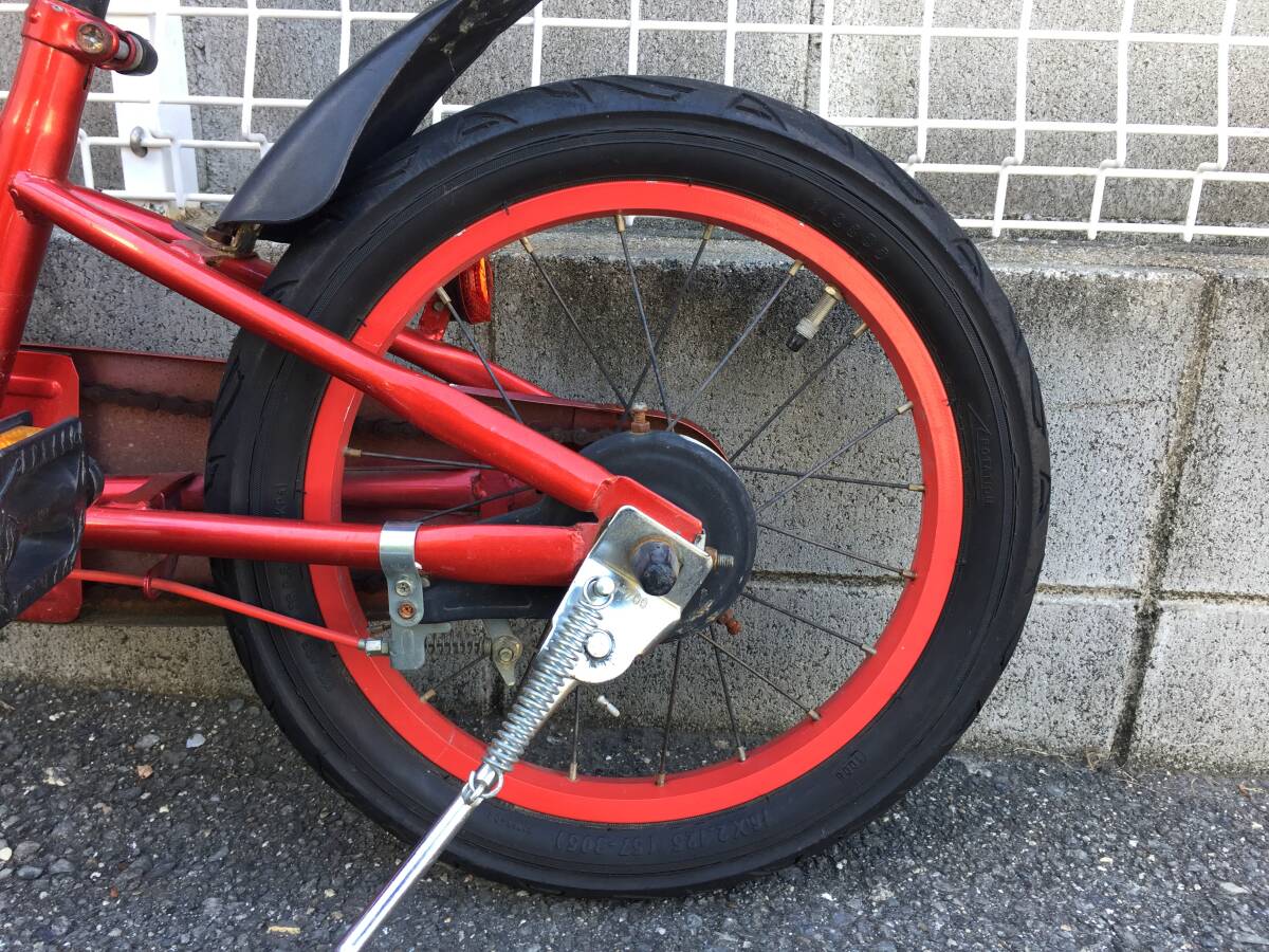 子供用自転車　カーズ　サイズ: １６インチ　※現車確認可、直接手渡しも可_画像8