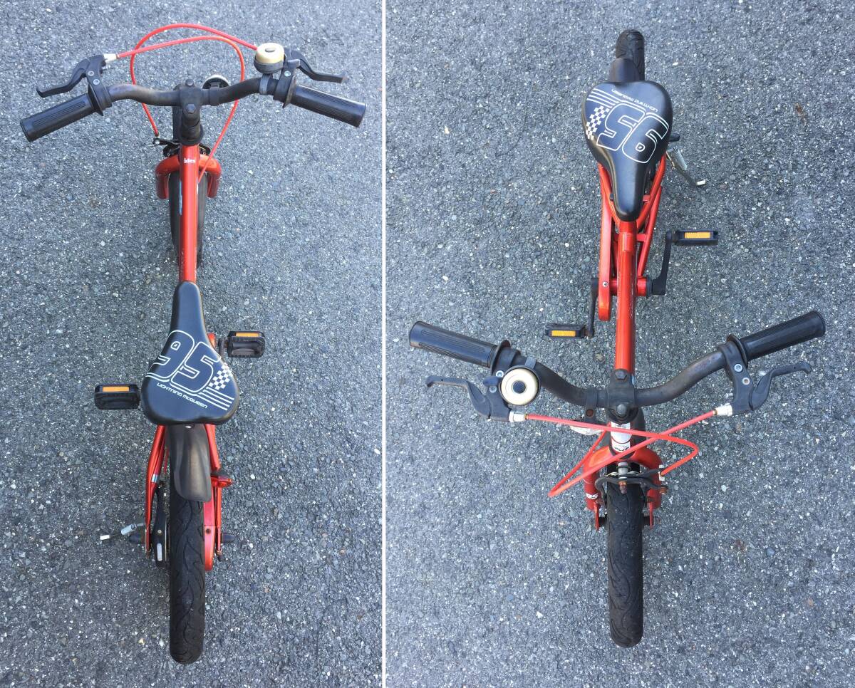 子供用自転車　カーズ　サイズ: １６インチ　※現車確認可、直接手渡しも可_画像9