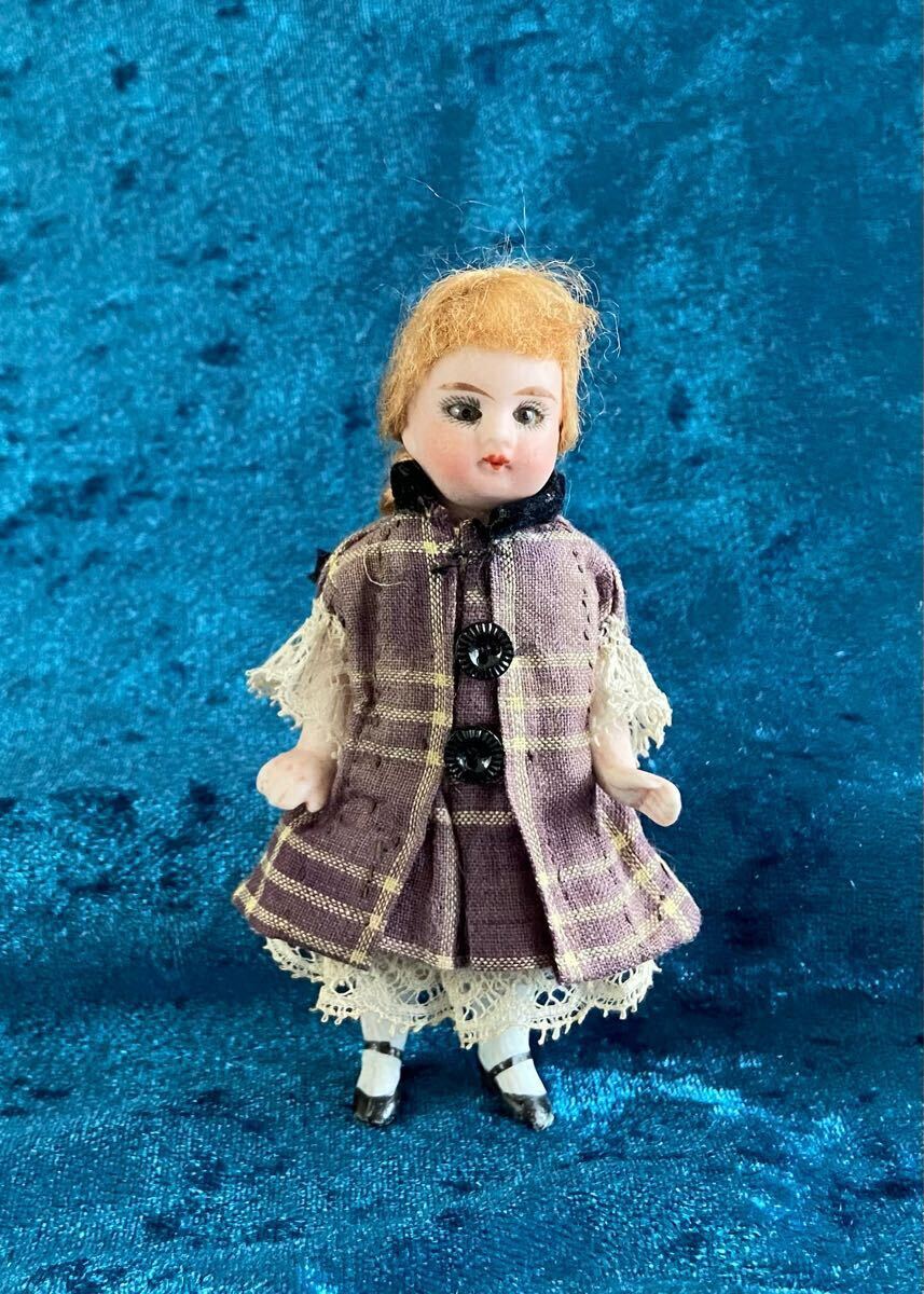 アンティーク ドール用ベッド ビスクドール ミニョネット