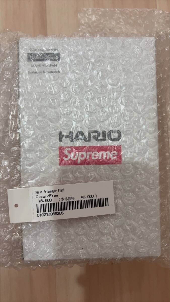 Supreme シュプリーム x ハリオ エルレンマイヤー フラスク Supreme Hario Erlenmeyer Flask Clear シュプリーム x ハリオ