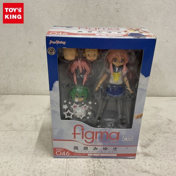 figma 046 らき☆すた 高良みゆき 夏服ver. 未開封 1円〜 未開封 figma 046 らき☆すた 高良みゆき 夏服ver