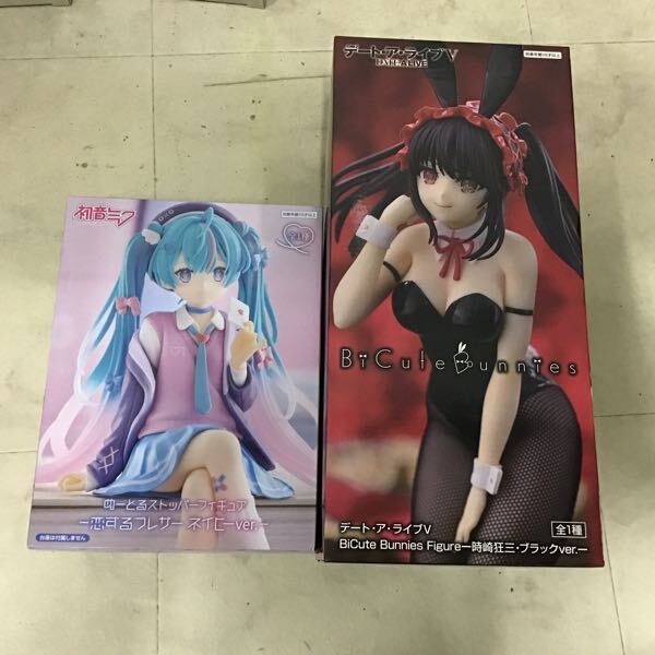 【未開封】オーバーロード デート・ア・ライブ フィギュア4点セット 1円〜 未開封含 デート・ア・ライブV BiCute Bunnies Figure 時