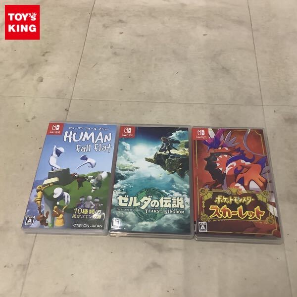 ポケットモンスター スカーレット & ゼルダの伝説 1円〜 Nintendo Switch ポケットモンスター スカーレット ゼルダ