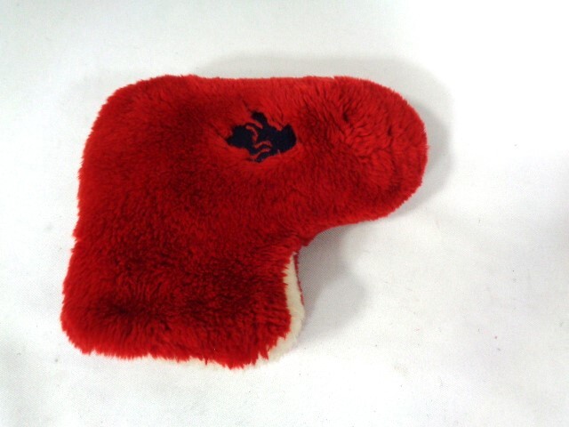 PEARLY GATES■パター用■ヘッドカバー■RED■送料無料■HC1402_画像3