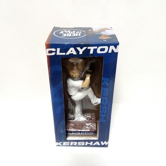 【新品】クレイトン・カーショウ ボブルヘッド|MVP&3回目サイ・ヤング賞受記念 超美品 新品未開封品 クレイトン・カーショウ ボブルヘッド