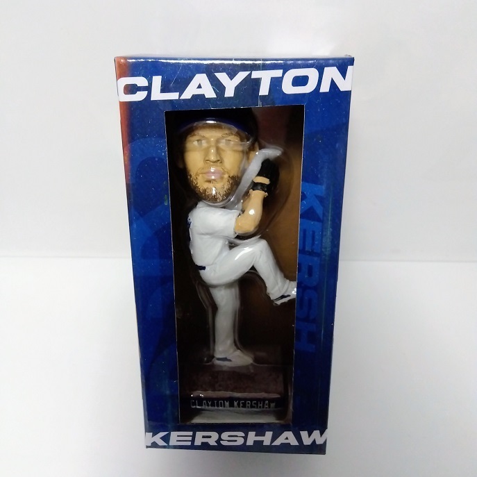 【新品】クレイトン・カーショウ ボブルヘッド|MVP&3回目サイ・ヤング賞受記念 超美品 新品未開封品 クレイトン・カーショウ ボブルヘッド